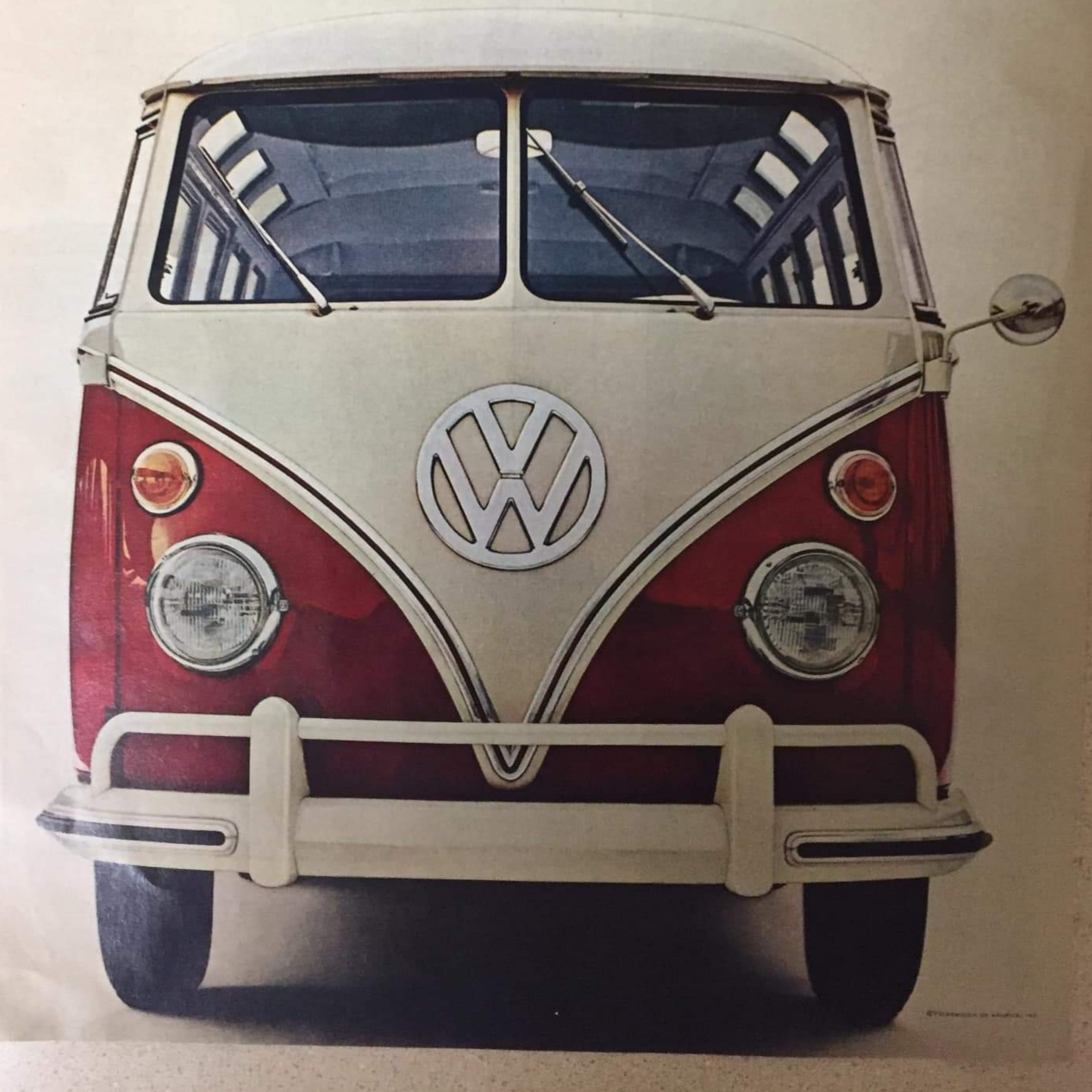 High Quality VW Bus Blank Meme Template