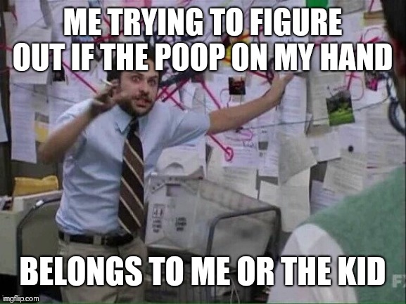 Pepe Silvia | ME TRYING TO FIGURE OUT IF THE POOP ON MY HAND; BELONGS TO ME OR THE KID | image tagged in pepe silvia | made w/ Imgflip meme maker