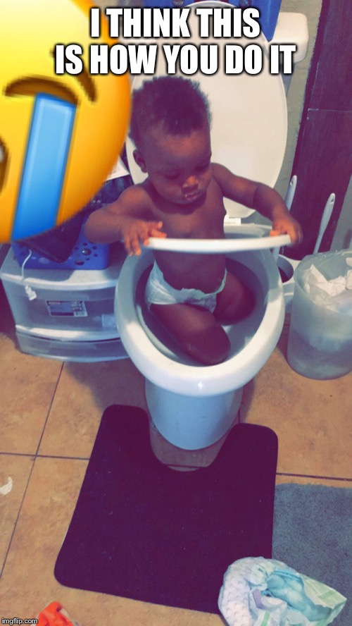 Potty Training 101 | I THINK THIS IS HOW YOU DO IT | image tagged in potty training 101 | made w/ Imgflip meme maker
