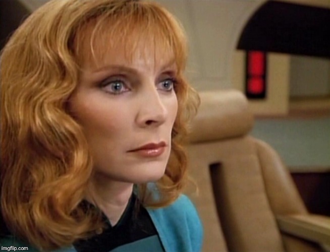 Dr Crusher | image tagged in dr crusher | made w/ Imgflip meme maker