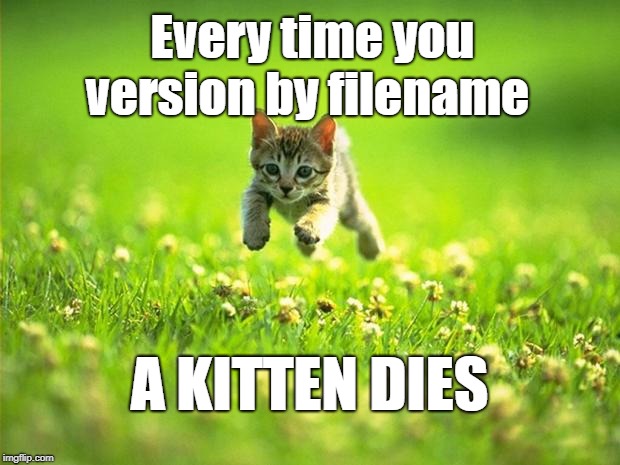 Every time I smile God Kills a Kitten | Every time you version by filename; A KITTEN DIES | image tagged in every time i smile god kills a kitten | made w/ Imgflip meme maker