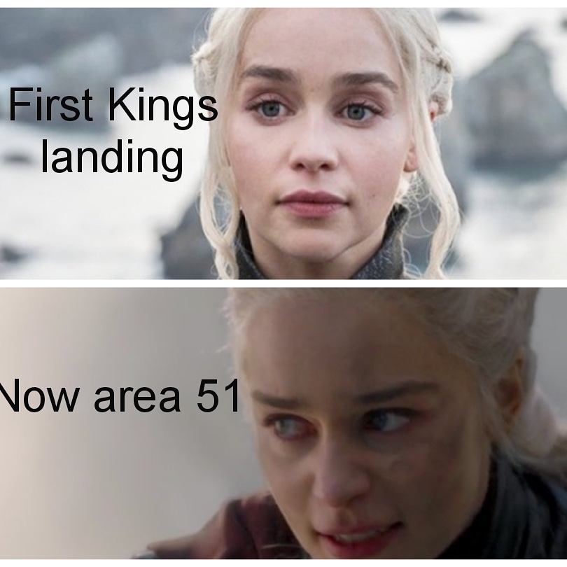 Game of area 51 Blank Meme Template