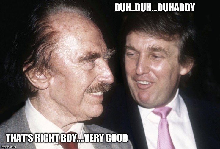 trumps |  DUH..DUH...DUHADDY; THAT'S RIGHT BOY....VERY GOOD | image tagged in trumps | made w/ Imgflip meme maker