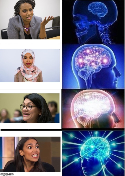 The 4 | image tagged in memes,expanding brain | made w/ Imgflip meme maker