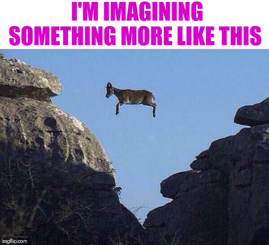 Whatever floats your goat | I'M IMAGINING SOMETHING MORE LIKE THIS | image tagged in whatever floats your goat | made w/ Imgflip meme maker
