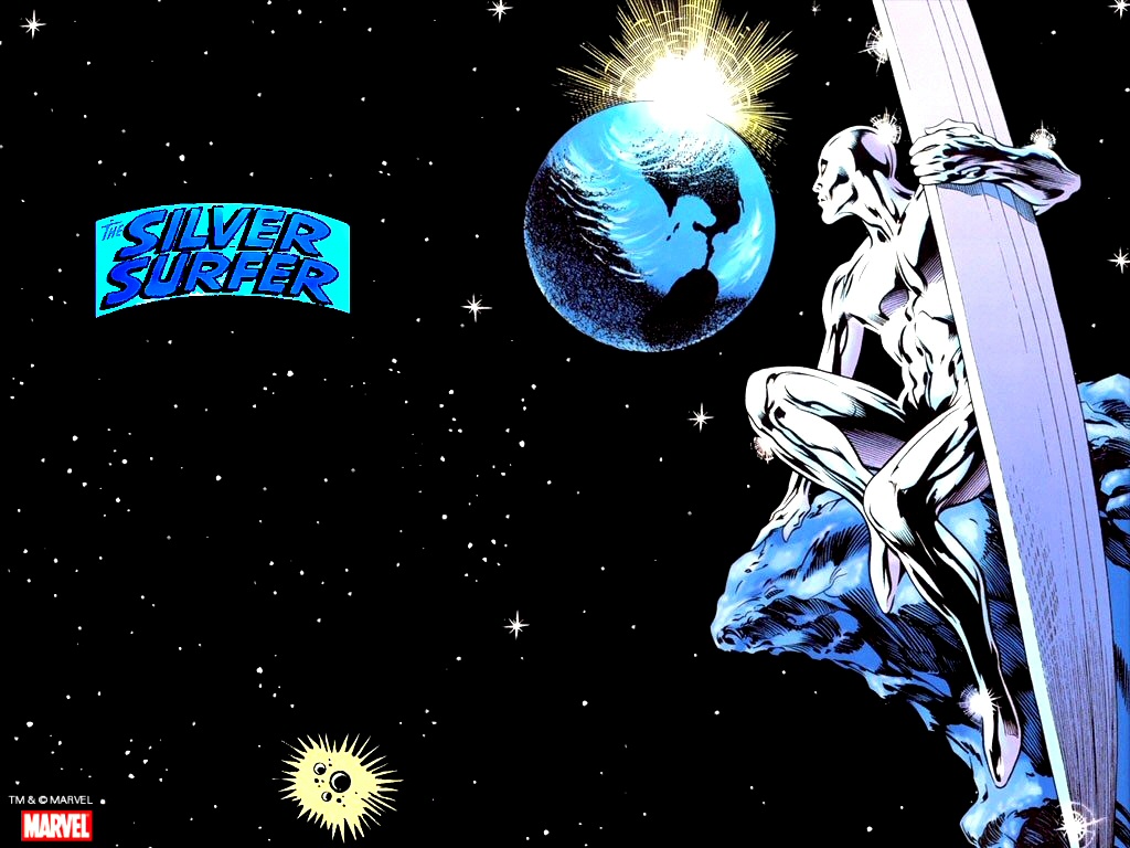 Silver Surfer Stars Blank Meme Template