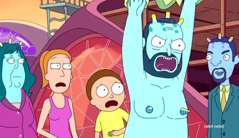 Rick and Morty Blank Meme Template