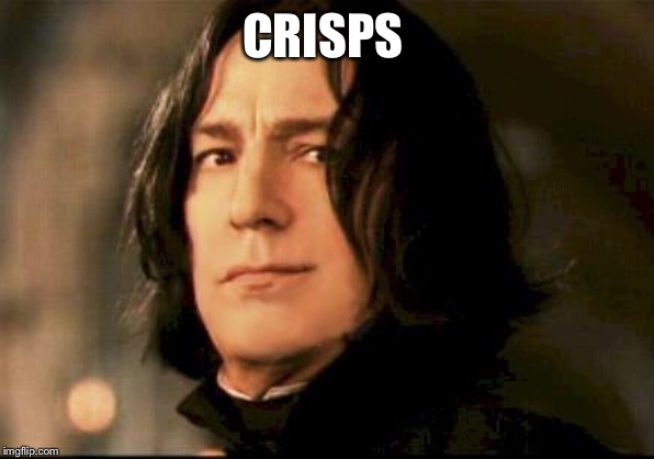 Severus snape smirking | CRISPS | image tagged in severus snape smirking | made w/ Imgflip meme maker