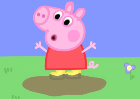 apa la pepa pig Blank Meme Template