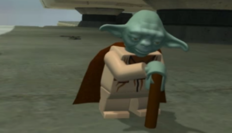 Depressed Lego Yoda Blank Meme Template