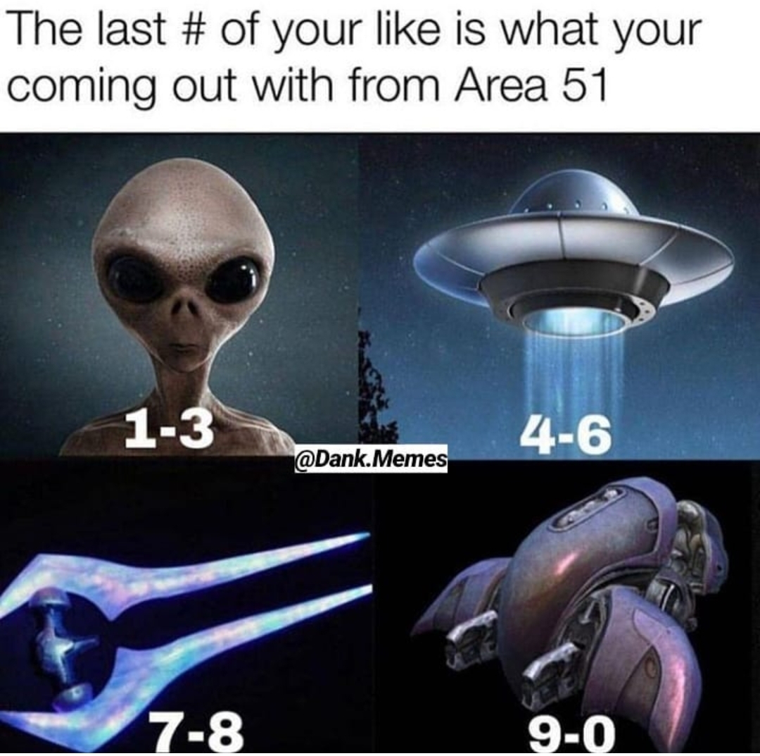 High Quality Area 51 Take Home Alien Blank Meme Template