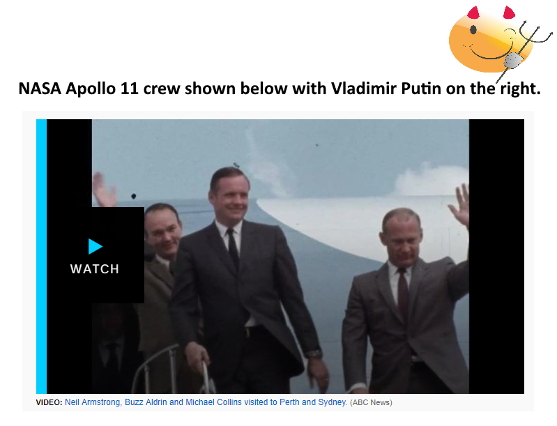 Apollo 11 Putin Blank Meme Template