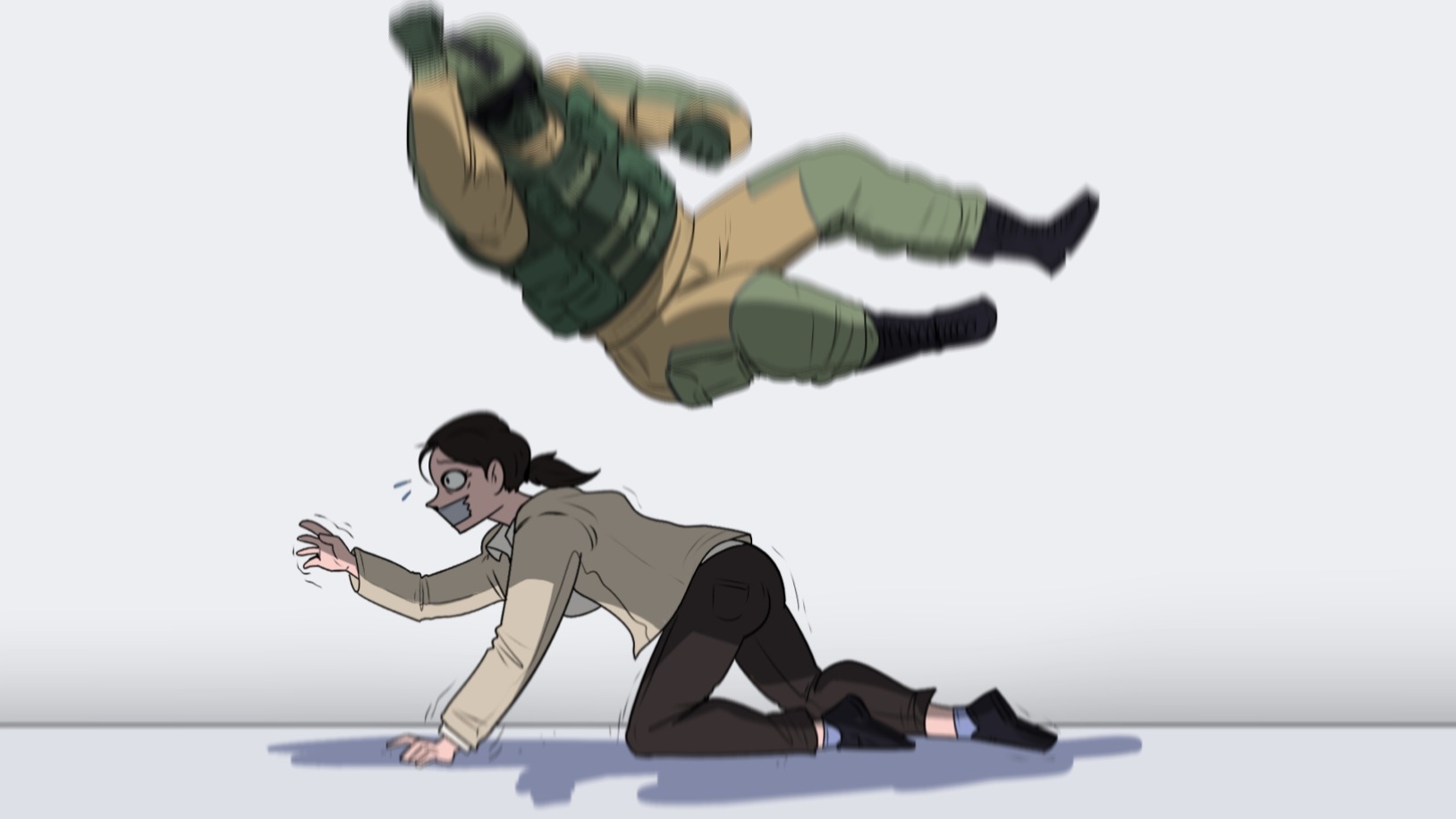 Fuze Elbow Drop Blank Meme Template