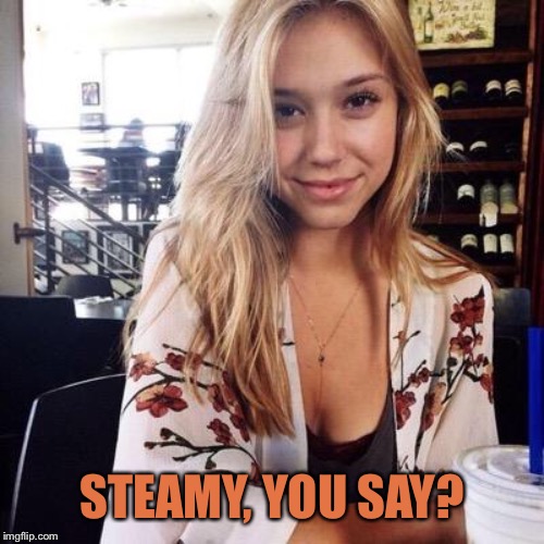 STEAMY, YOU SAY? | made w/ Imgflip meme maker