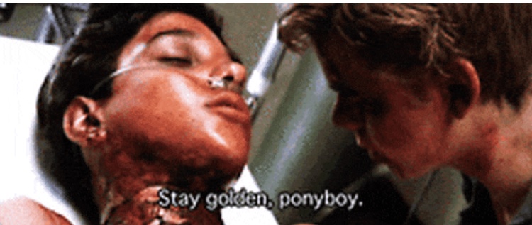 High Quality Stay Gold Ponyboy Blank Meme Template