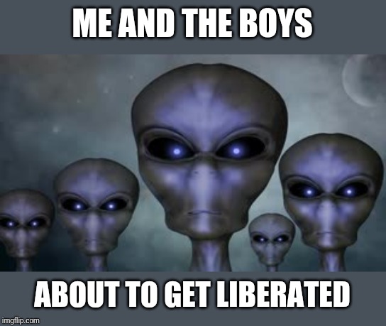 Me and the boys | ME AND THE BOYS; ABOUT TO GET LIBERATED | image tagged in me and the boys | made w/ Imgflip meme maker