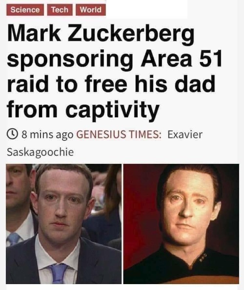 Zuckerberg sponsoring Area 51 Raid to free his father from captivity! | image tagged in ancient aliens,illegal aliens,aliens,anal probes,mark zuckerberg,useful idiot | made w/ Imgflip meme maker