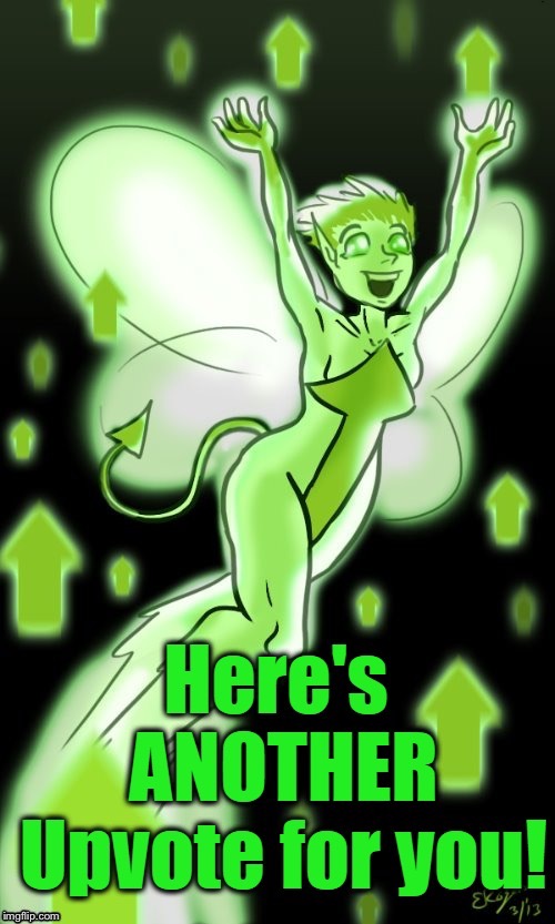 upvote fairy | G | image tagged in upvote fairy | made w/ Imgflip meme maker