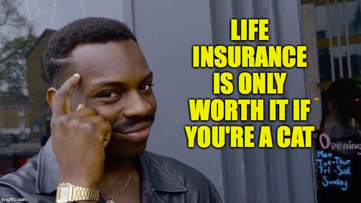 If I'm not paying for car insurance, I'm sure not paying for life