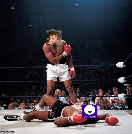 Vic Mignogna Knockout | image tagged in knockout,vic mignogna,funimation,animegate,weebwars | made w/ Imgflip meme maker