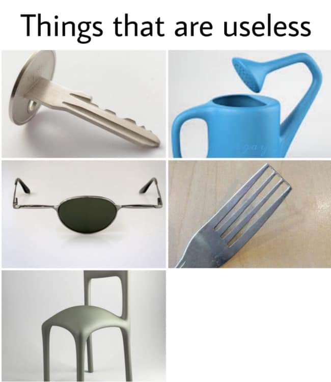 High Quality Things that are useless Blank Meme Template