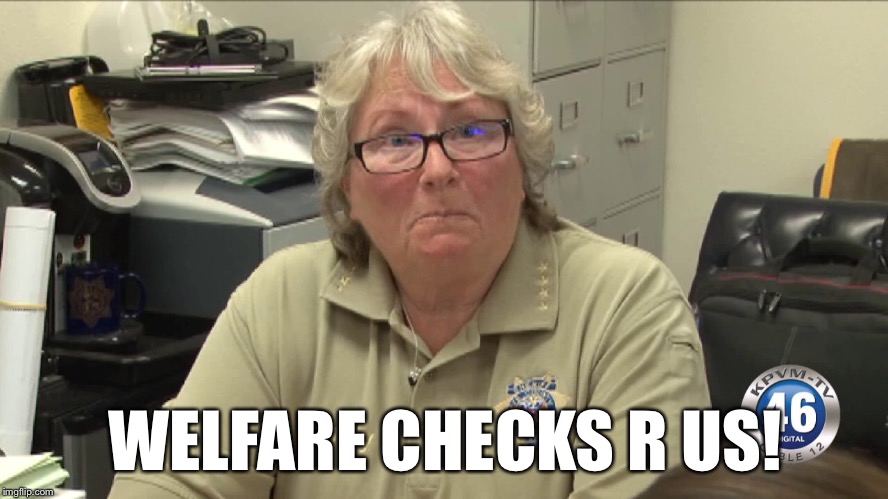 WELFARE CHECKS R US! | made w/ Imgflip meme maker