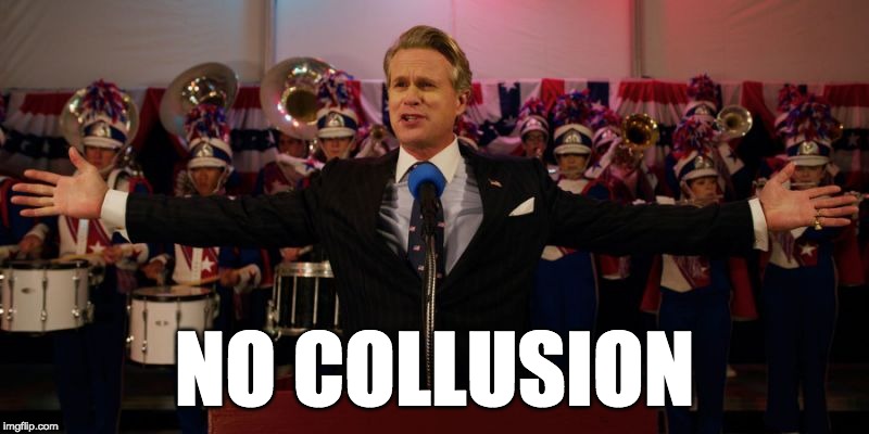 Kline No Collusion | NO COLLUSION | image tagged in stranger things,hawkins | made w/ Imgflip meme maker
