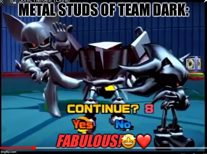 Metal studs! | METAL STUDS OF TEAM DARK:; FABULOUS!🤩❤️ | image tagged in metal studs | made w/ Imgflip meme maker