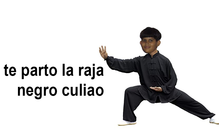 High Quality Te parto la raja Blank Meme Template