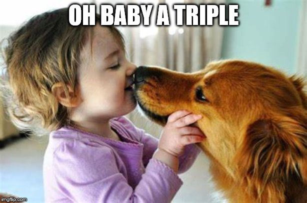 Just look at this Dude | OH BABY A TRIPLE | image tagged in memes,animals,funny,cool,savage,funny memes | made w/ Imgflip meme maker