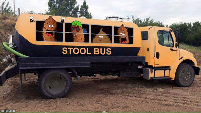 Stool Bus | image tagged in stool bus | made w/ Imgflip meme maker