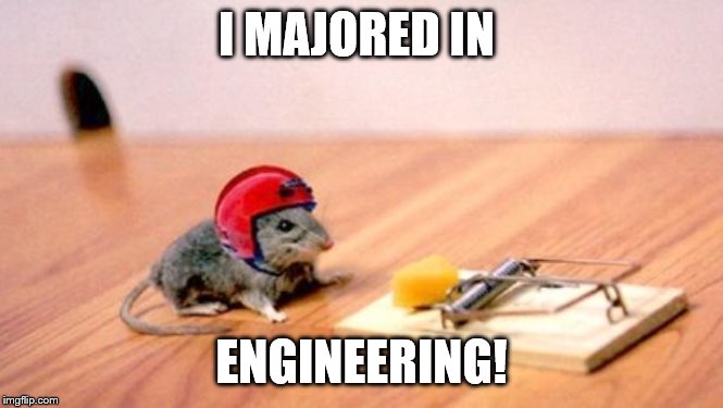 Mouse Trap | I MAJORED IN ENGINEERING! | image tagged in mouse trap | made w/ Imgflip meme maker