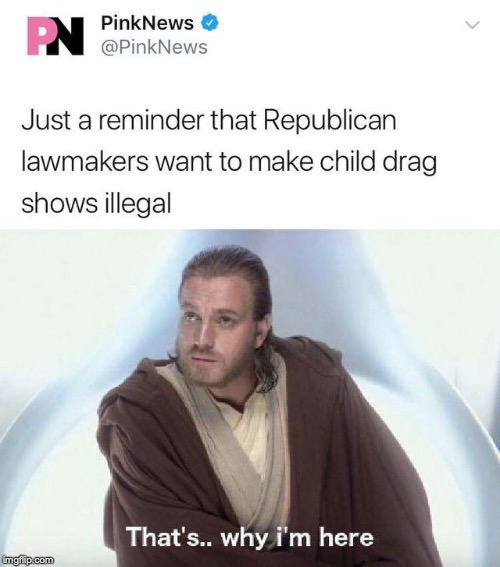 And that's a bad thing...HOW??? (Unless you're a pedophile...) | image tagged in memes,funny,politics,dank memes,child drag queens,conservative | made w/ Imgflip meme maker