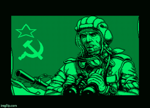 Soviet loading screen | image tagged in gifs,puke,russia | made w/ Imgflip images-to-gif maker
