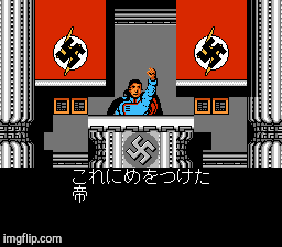 Bionic Commando intro | image tagged in gifs,hitler | made w/ Imgflip images-to-gif maker