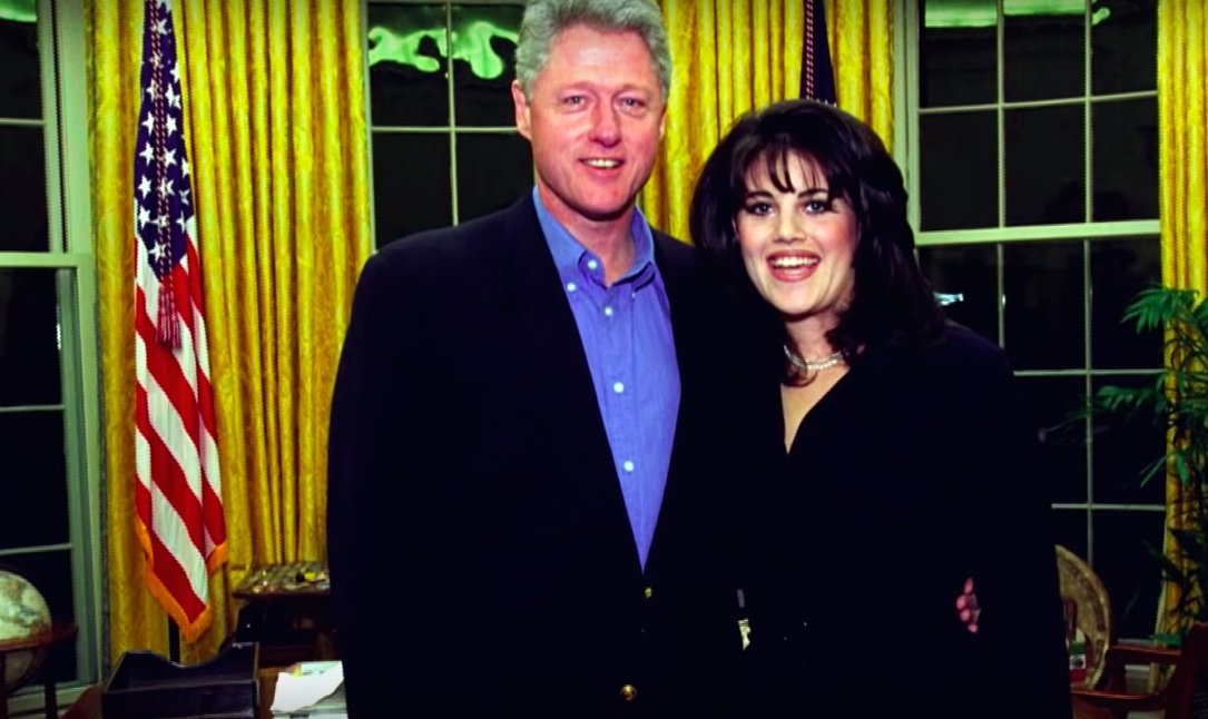 High Quality Bill Clinton and Monica Lewinsky Blank Meme Template