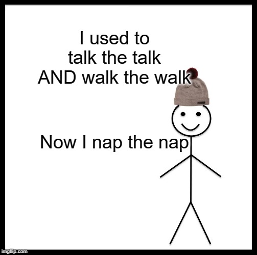 Be Like Bill | I used to talk the talk AND walk the walk; Now I nap the nap | image tagged in memes,be like bill | made w/ Imgflip meme maker