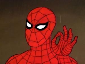 High Quality spiderman approves Blank Meme Template