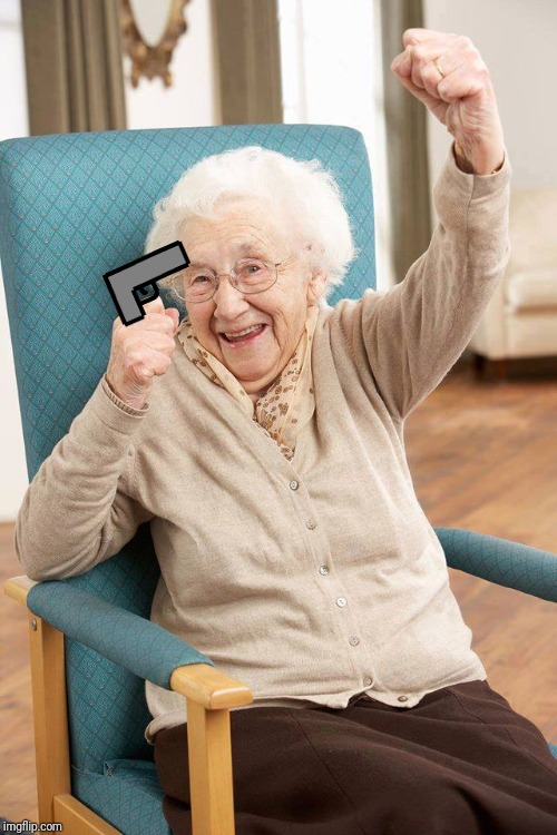 old lady | image tagged in old lady | made w/ Imgflip meme maker