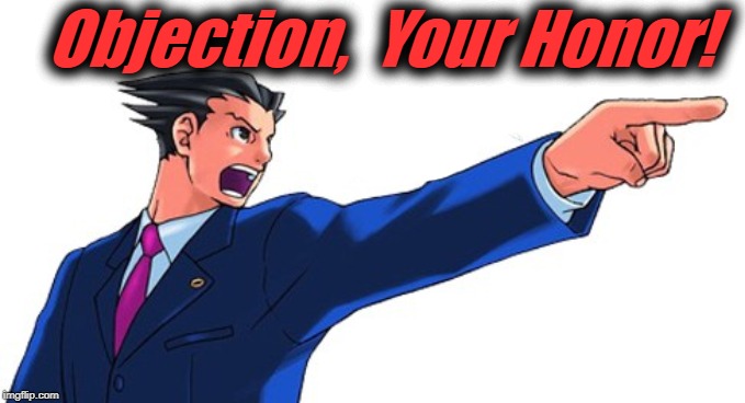 Objection,  Your Honor! | made w/ Imgflip meme maker