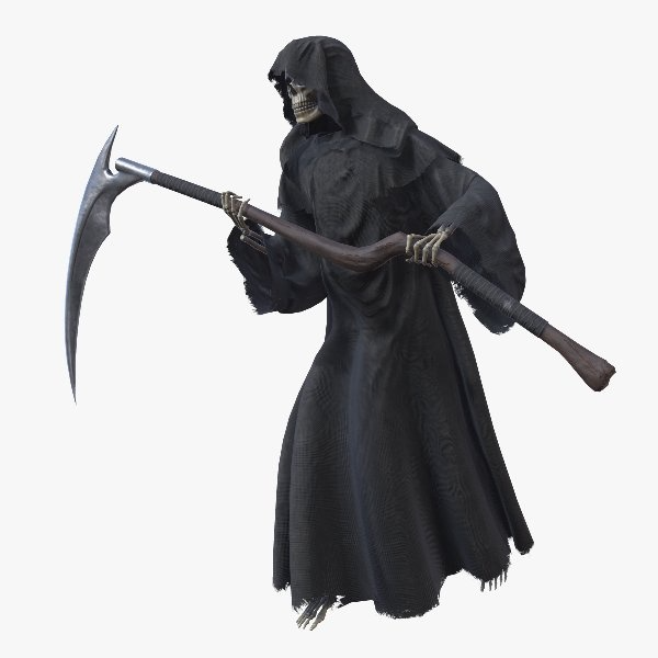 Grim Reaper Blank Meme Template