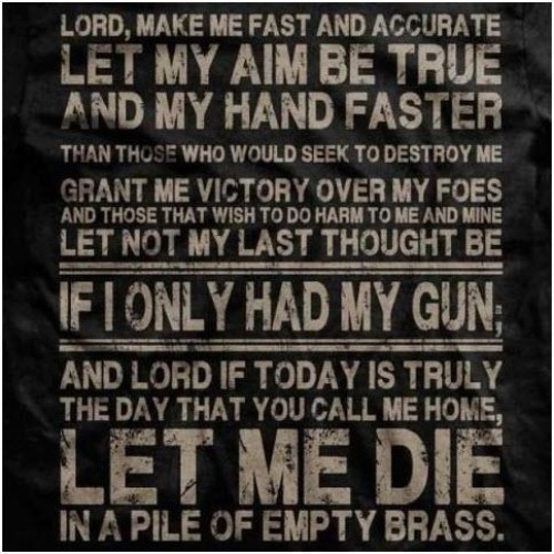 Sniper's Prayer | image tagged in sniper,top gun,crusader knight with m60 machine gun,big gun,3 percenters,2nd amendment | made w/ Imgflip meme maker