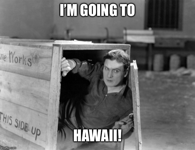 I’M GOING TO HAWAII! | made w/ Imgflip meme maker
