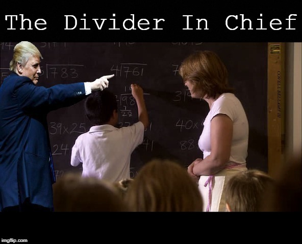 The Divider In Chief | The Divider In Chief | image tagged in the divider in chief | made w/ Imgflip meme maker