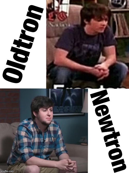 Before and After the Tron-Incident | image tagged in jontron | made w/ Imgflip meme maker