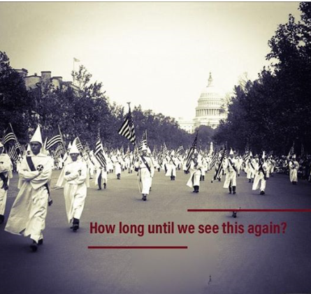 KKK in DC Blank Meme Template