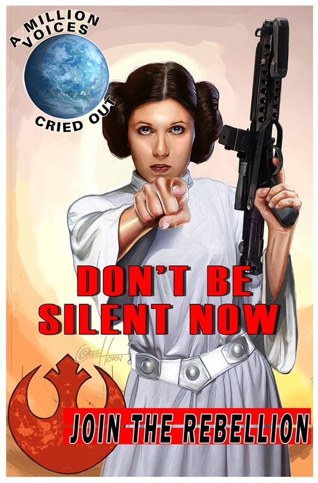 High Quality Rebellion Princess Leia Blank Meme Template