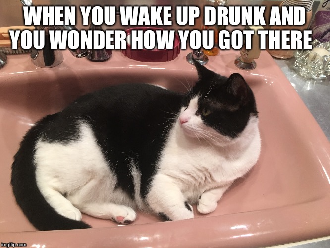WHEN YOU WAKE UP DRUNK AND YOU WONDER HOW YOU GOT THERE | made w/ Imgflip meme maker