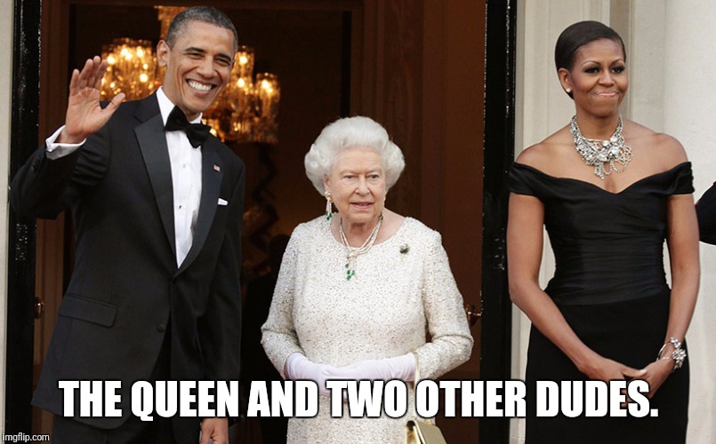 Her Majesty and the boys | THE QUEEN AND TWO OTHER DUDES. | image tagged in the queen,the other guys,government corruption | made w/ Imgflip meme maker