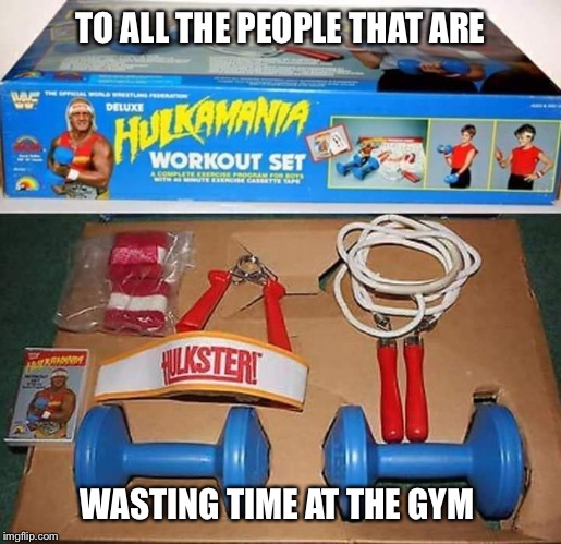 Image tagged in hulk hogan,workout,lift weights,the gym,funny,hulkster -  Imgflip